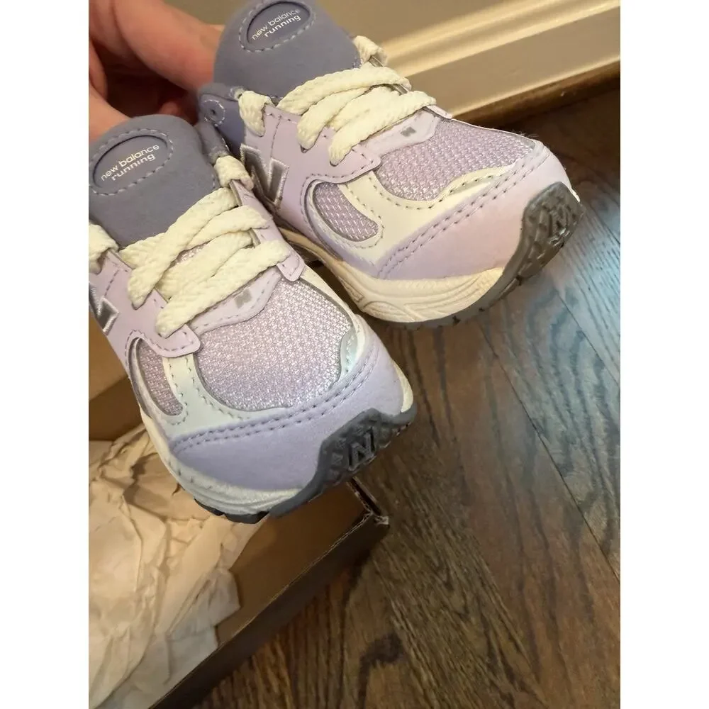 New Balance 2002R Sneakers Shoes Purple Little Girls Sz 5 NIB